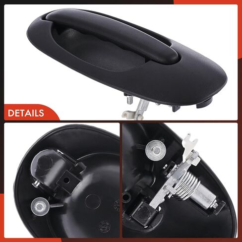 A-Premium Passenger Side Exterior Sliding Door Handle Compatible with Dodge Grand Caravan, Caravan & Chrysler Town & Country, Grand Voyager, Voyager & Plymouth Grand Voyager, Voyager in Saudi Arabia