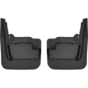 Husky Liners — Front Mud Guards | Fits 2019 - 2024 GMC Sierra 1500 - Black, 2 Pc | 58271