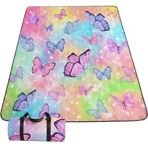 Outdoor Picnic Blanket Portable Ultrasonic Waterproof Picnic Mat Truck Excavator Printed Camping Beach Mat for Sand and Wet Grass Hiking (Truck Excavator S)