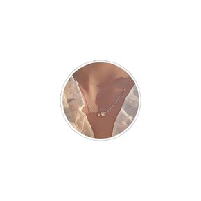 Dainty Pearl Necklaces for Women,14K Gold Plated Handmade Tiny Pearl Choker Collar Necklace Baroque Pearl Pendant Necklace White Pearl Jewelry (Double pearl chain-gold)