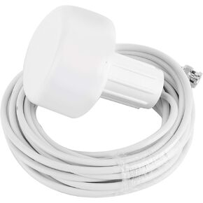 scu38 GPS Boat Antenna-Universal Marine Navigation Antenna Receiver 8meters Cable Waterprooof GPS Antenna 3‑5V for Ship Boat(BNC Interface)