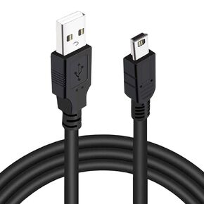 KQWOMA Replacement Mini USB Charger Cord Compatible with Texas-Instruments TI-84 Plus CE Graphing, TI-84 Plus/C Silver Edition, TI 89 Titanium, TI-Nspire CX/CX CAS Calculators (3.3FT)