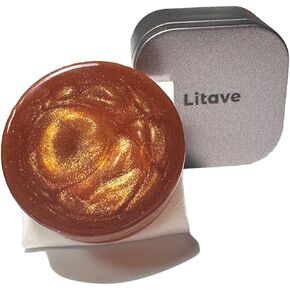 Litave Natural Rosin for Violin, Viola and Cello - High Quality, Low Dust, Easy to Use, Great String Accessory (Copper)