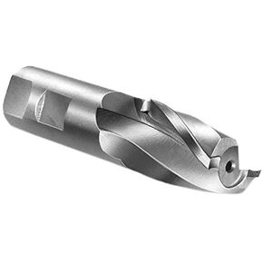 15/16 End Mill, Carbide Tipped, 15° Right Hand Spiral, Right Hand Cut, 57663