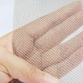 TIMESETL 2 Pack 304 Stainless Steel Woven Wire 20 Mesh, 11.75"x23.5" (30cmx60cm) Cabinets Wire Mesh Air Vent Mesh Security Mesh Window Screen Mesh