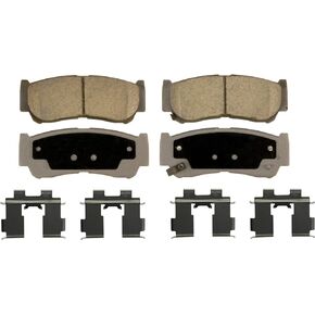 Wagner QuickStop ZD1297 Rear Disc Brake Pad Set for 2007 Hyundai Santa Fe