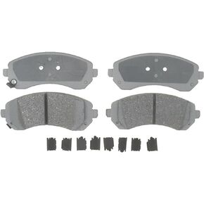 ACDelco Silver 14D844CH Ceramic Front Disc Brake Pad Set with Hardware