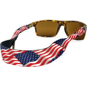 Croakies XL Croakies Eyewear Retainer, USA Flag