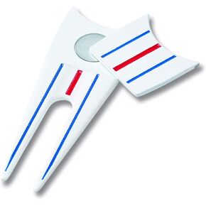 Callaway Golf 2021 Triple Track Divot Tool , White