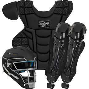 Rawlings | MACH Catcher's Set | Baseball | Intermediate | Black/Black