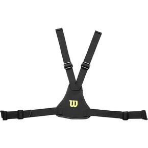 WILSON Pro Gold 2 Chest Protector Harness Black, One Size