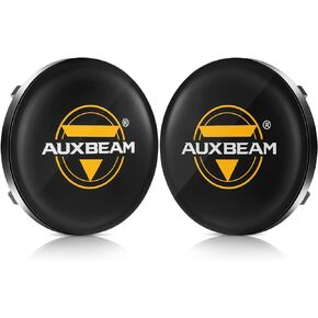 Auxbeam 4 Inch 72W Amber Fog Lights, 2PCS 7200LM LED Round Offroad Light Pods, Yellow Spot Beam Driving Off Road Work Light Bar with Wiring Harness Kit for Jeep Vehicle Pickup Trucks ATV UTV SUV