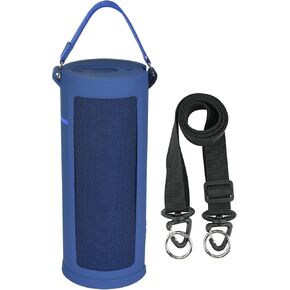 TXEsign Silicone Case Cover for Ultimate Ears MEGABOOM 3 Portable Wireless Bluetooth Speaker, Travel Protective Cover Carrying Pouch w Handle Adjustable Shoulder Strap (Lagoon Blue) in Saudi Arabia