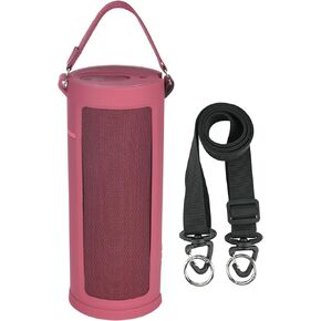 TXEsign Silicone Case Cover for Ultimate Ears MEGABOOM 3 Portable Wireless Bluetooth Speaker, Travel Protective Cover Carrying Pouch w Handle Adjustable Shoulder Strap (Lagoon Blue)
