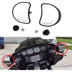 PACEWALKER Rear View Mirror Inner Fairing Fits For Harley Street Electra Tri Glide 1996-2013,Street Glide TriGlide models