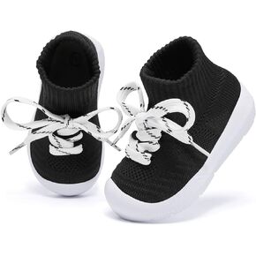 أحذية MORENDL Baby Sock أحذية رياضية للأطفال الصغار أحذية تنس سهلة الارتداء للمشي للأولاد والبنات شباشب مضادة للانزلاق