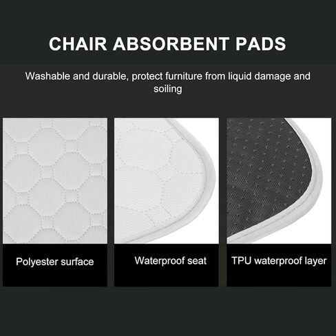 FAVOMOTO 21 x 22 Inch Incontinence Pads - Absorbent, Waterproof, and Washable Seat Covers for Car Seats Protection in Saudi Arabia