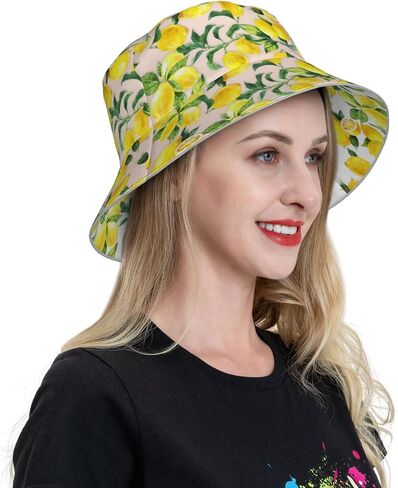Siarnew Unisex Fashion Bucket Hat for Women Men, Summer Outdoor Sun UV Protection Casual Fisherman Cap in Saudi Arabia