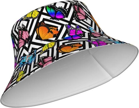 Siarnew Unisex Fashion Bucket Hat for Women Men, Summer Outdoor Sun UV Protection Casual Fisherman Cap in Saudi Arabia
