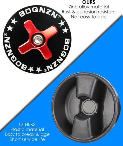 Hardtop Top Hard Panel Mounting Screw Knob Fits for Jeep Wrangler JK 2dr & Unlimited 4dr 2007-2019, Freedom Hardtop Top Mounting Knob Replace 1CJ57DX9AD 1CJ57DX9AC 1CJ57DX9AD 99172 1CJ57DX9, 2 PCS in Saudi Arabia
