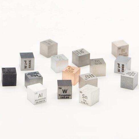 Copper Cube Metal Density Cubes 99.99% High Purity 1" Pure Metal High Density Element Cube for Element Collections Lab Experiment Material Hobbies Heavy Element Collections Hobbies in Saudi Arabia