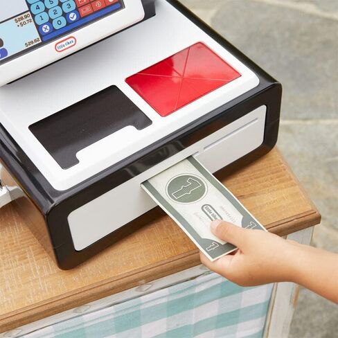 Little Tikes First Self-Checkout Stand Realistic Cash Register Pretend Play Toy for Kids in Saudi Arabia
