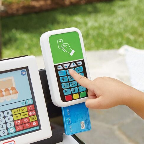 Little Tikes First Self-Checkout Stand Realistic Cash Register Pretend Play Toy for Kids in Saudi Arabia