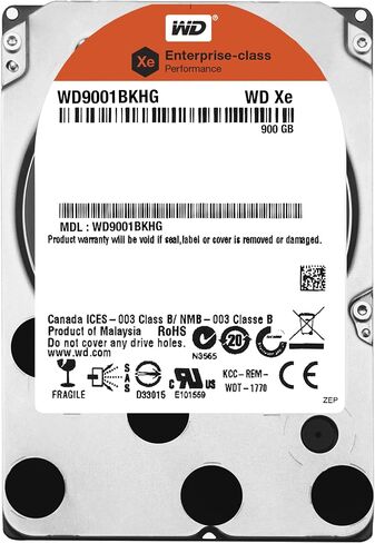 WD XE 300 GB Enterprise Hard Drive: 2.5 Inch, 10000 RPM, SAS, 32 MB Cache - WD3001BKHG in Saudi Arabia