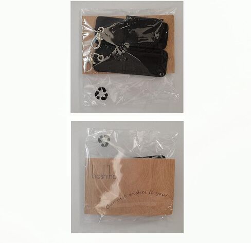 Genuine Leather Pen Holder, 2 Pack Boshiho Pen Pencil Holders for Badge Holder or Neck Lanyard (Black 2) in Kuwait
