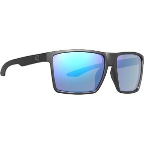 Leupold DeSoto Performance Eyewear with Matte Black Frames and Blue Mirror Lenses in Saudi Arabia