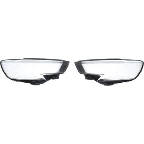 Left/Right Car Headlight Lens Glass Lampcover Cover Lampshade Shell Compatible for A3 2017 2018 2019 2020 Headlight Cover Shell(Only Left Side) in Saudi Arabia