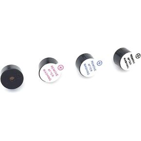 10Pcs/Lot 3V 3.3V 5V 12V Active Buzzer Magnetic Long Continous Beep Tone Alarm Ringer 12 * 9.5 mm MINI Active Piezo Buzzers 2PIN(12V) in Saudi Arabia