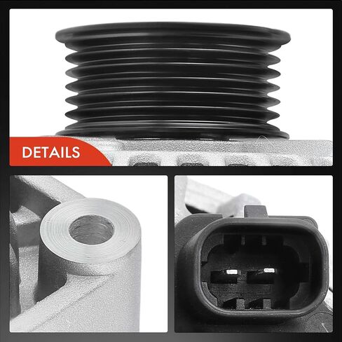 A-Premium Alternator Compatible with Chevrolet Silverado 1500, Tahoe, Suburban & GMC Sierra, Yukon & Cadillac Escalade, 12V 150A 6-Groove Pulley CW in Saudi Arabia