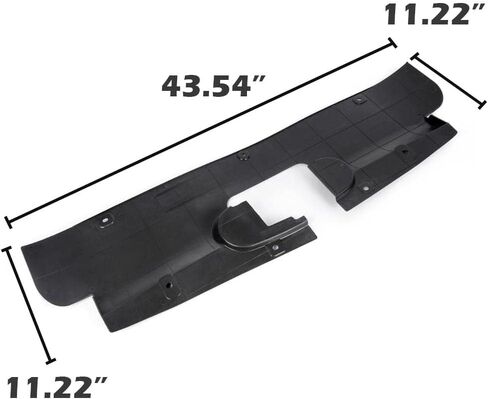 غطاء عاكس الهواء العلوي PIT66، متوافق مع Chevy Silverado 1500 2500HD 3500HD Sierra 1500 2500HD 2003-2007/متوافق مع GMC Sierra 3500 2003-2006 in Saudi Arabia