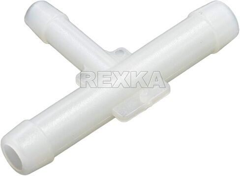 Rexka 20pcs Nylon Vacuum Reducer Tubing Tee Hose Connector 1/4" X 1/4" X 3/16" for GM in Saudi Arabia