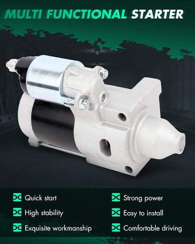 SCITOO Starters AM133636 مناسب لجزازات John Deere - Z-Trak 657/ 657A/667/667A/727/ 727A جميعها لـ Kawasaki 23HP لجرارات Kubota - Lawn T1770 2005-Bk FH GH500V 17HP Gas in Saudi Arabia