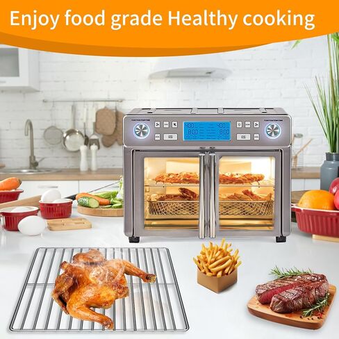 صينية استبدال مقلاة الهواء لـ Emeril Lagasse كل يوم 360 26 QT مقلاة الهواء الكبيرة الإضافية ، 12.5 '× 11.5' in Kuwait