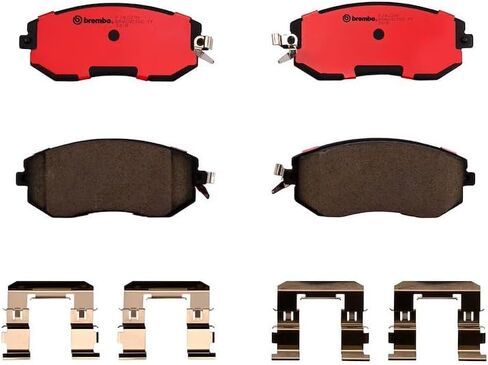 Brembo P78021N Premium Ceramic Front Disc Brake Pad Set SUBARU/TOYOTA OE# 26296SC010 in Saudi Arabia