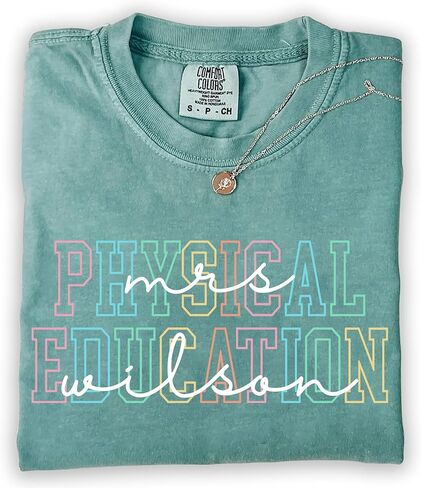 Personalized Teacher Shirts for Women, First Day of School Shirts, Custom Teacher Gifts 2025 in Saudi Arabia