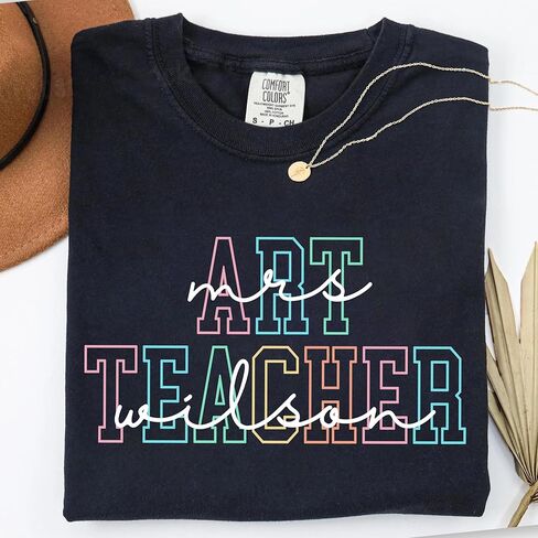 Personalized Teacher Shirts for Women, First Day of School Shirts, Custom Teacher Gifts 2025 in Kuwait