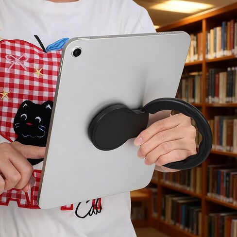 Tablet Stand with Hand Strap 360 Degree Rotating Sticky Tablet Stand Adjustable Length Detachable Universal Tablets Hand Strap Holder for Samsung Galaxy Tab and All 7-11" Tablets in Kuwait