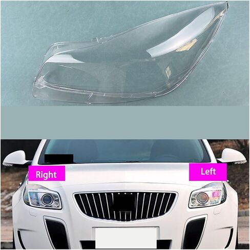 Compatible For Opel Insignia 2009 2010 2011 Headlight Transparent Cover Lampshade Headlamp Shell Lens(Right) in Saudi Arabia