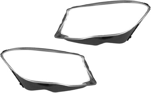 Lampshade Cover Compatible For Benz GLA X156 2014-2017 Headlight Protector Clear PC Lens Cover in Saudi Arabia