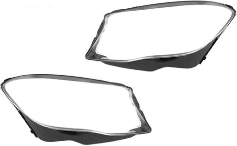 Lampshade Cover Compatible For Benz GLA X156 2014-2017 Headlight Protector Clear PC Lens Cover in Saudi Arabia