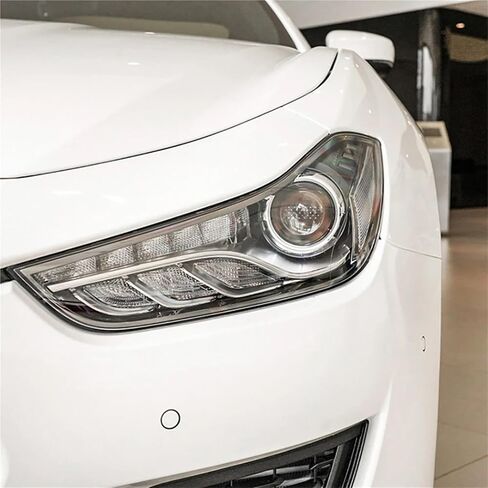 متوافق مع غطاء المصباح الأمامي Maserati GTS Ghibli 2014-2020 قناع شفاف غطاء المصباح غطاء المصباح الأمامي استبدال عاكس الضوء الأصلي (يسار) in Saudi Arabia