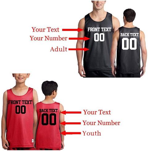 Personalize Your Own Team Basketball Jersey with Your Custom Name and Number in Saudi Arabia