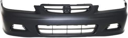 Garage-Pro Front Bumper Cover Compatible with 2001-2002 Honda Accord Coupe, With Fog Lamp Holes, Primed in Saudi Arabia