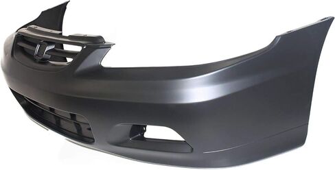 Garage-Pro Front Bumper Cover Compatible with 2001-2002 Honda Accord Coupe, With Fog Lamp Holes, Primed in Saudi Arabia