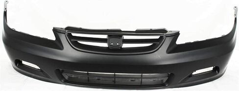 Garage-Pro Front Bumper Cover Compatible with 2001-2002 Honda Accord Coupe, With Fog Lamp Holes, Primed in Saudi Arabia
