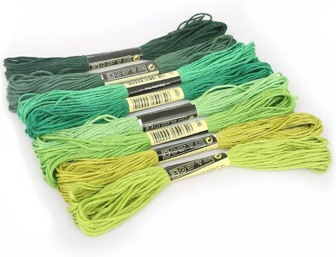 8Pcs 7.5m Purple Cotton Stitch Embroidery Thread Floss DIY Friendship Bracelets Floss Craft Sewing Skeins Fashion Embroidery Floss for Arts, Crafts and Sewing in Saudi Arabia